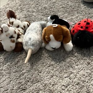 Plush Animal Toy Set Aurora
